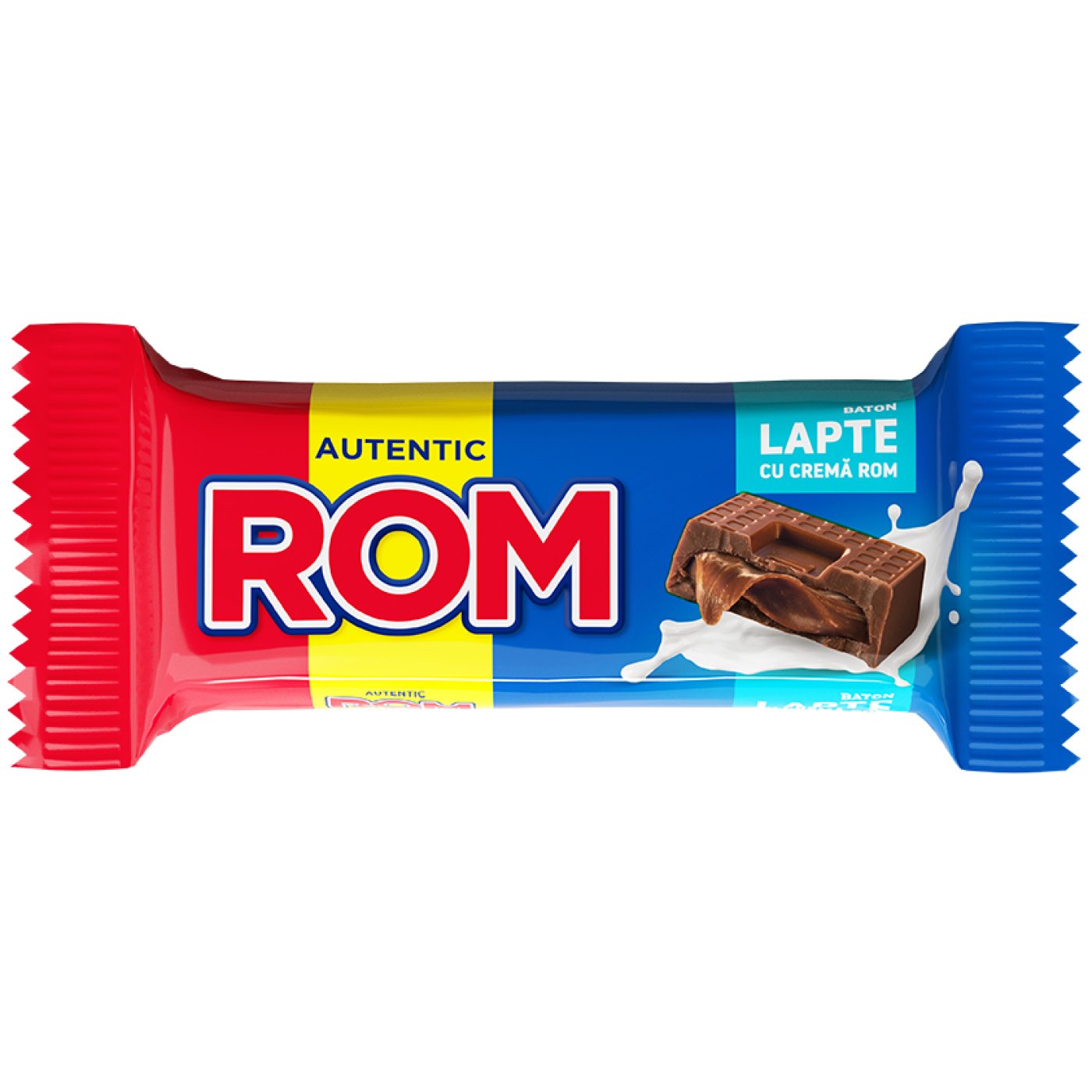 Rom Baton Cu Lapte Umplut Cu Crema De Rom