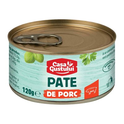 Imaginea CASA GUSTULUI PATE DE PORC 20% FICAT