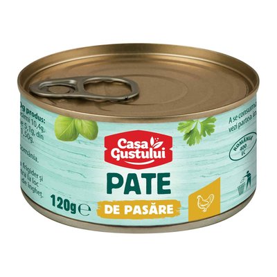 Imaginea CASA GUSTULUI PATE DE PASARE  20% FICAT