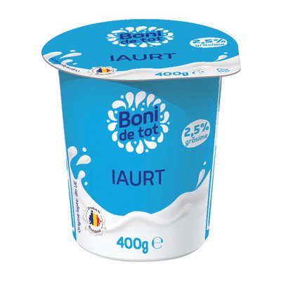 Imaginea BONI DE TOT IAURT 2,5% GRASIME