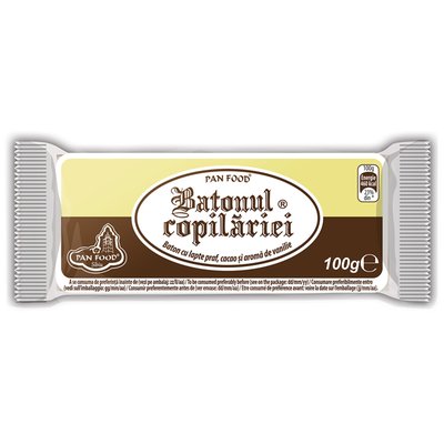 Imaginea BATONUL COPILARIEI BATON LAPTE PRAF&CACAO&AROMA VAN.