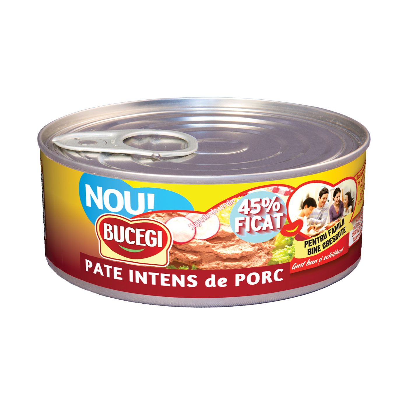 Bucegi Pate De Porc 45% Ficat