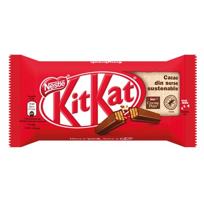 Imaginea KIT KAT CIOCOLTA CU LAPTE CU INTERIOR CROCANT DE NAPOLITANA