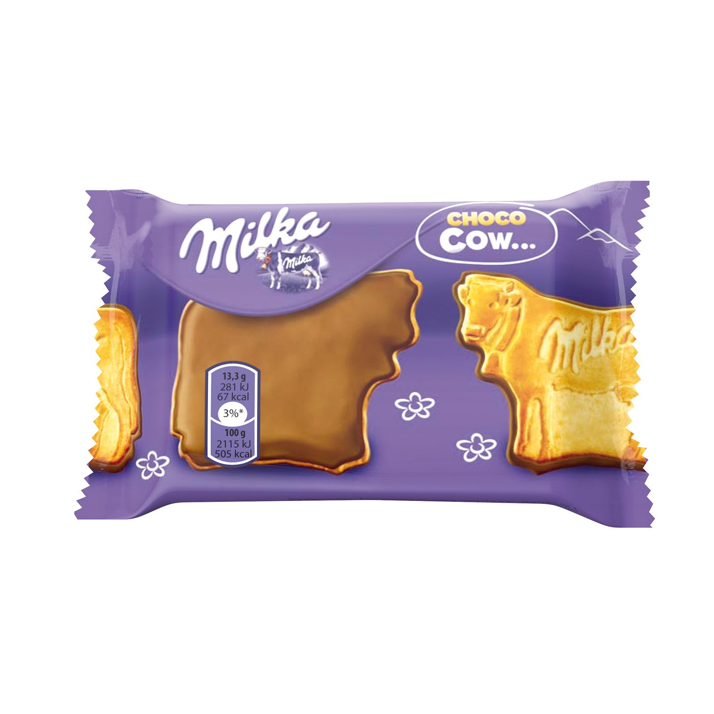Milka Biscuiti Ciocolata Forma Vacuta