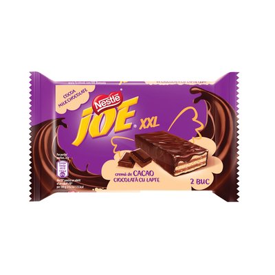 Imaginea JOE XXL NAPOLITANE CU CREMA CACAO GLAZ CIOCO LAPTE