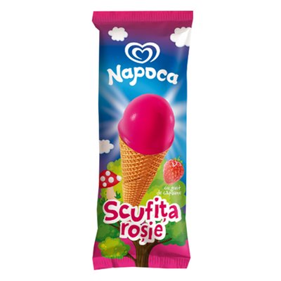 Imaginea SCUFITA ROSIE INGHETATA CORNET