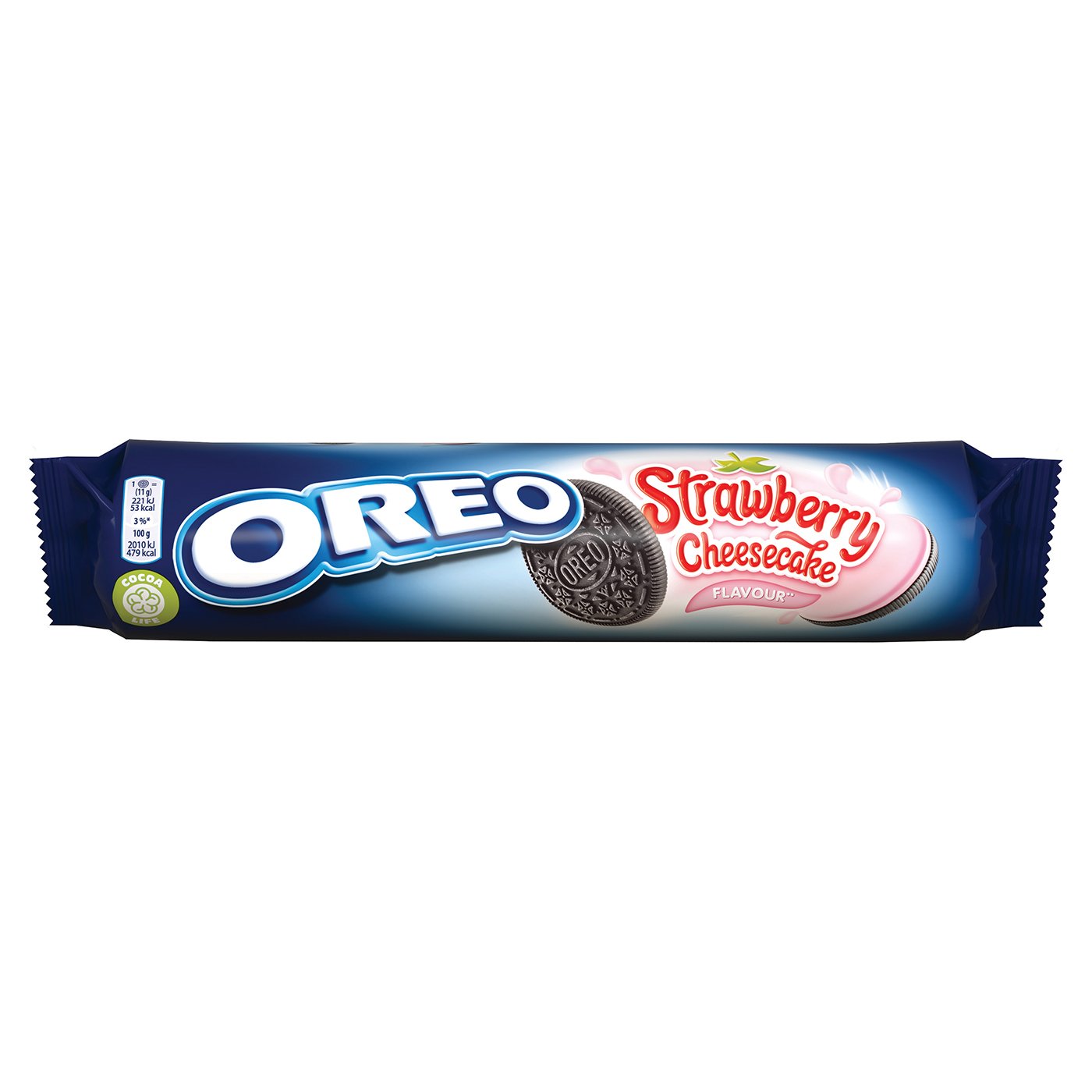 Oreo Biscuiti Cu Crema De Branza Aroma Capsune