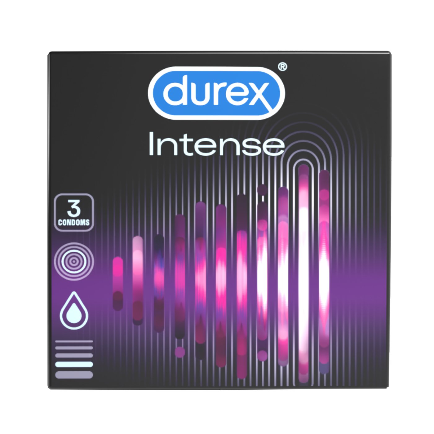 Durex Pachet 3 Prezervative Intense Orgasmic