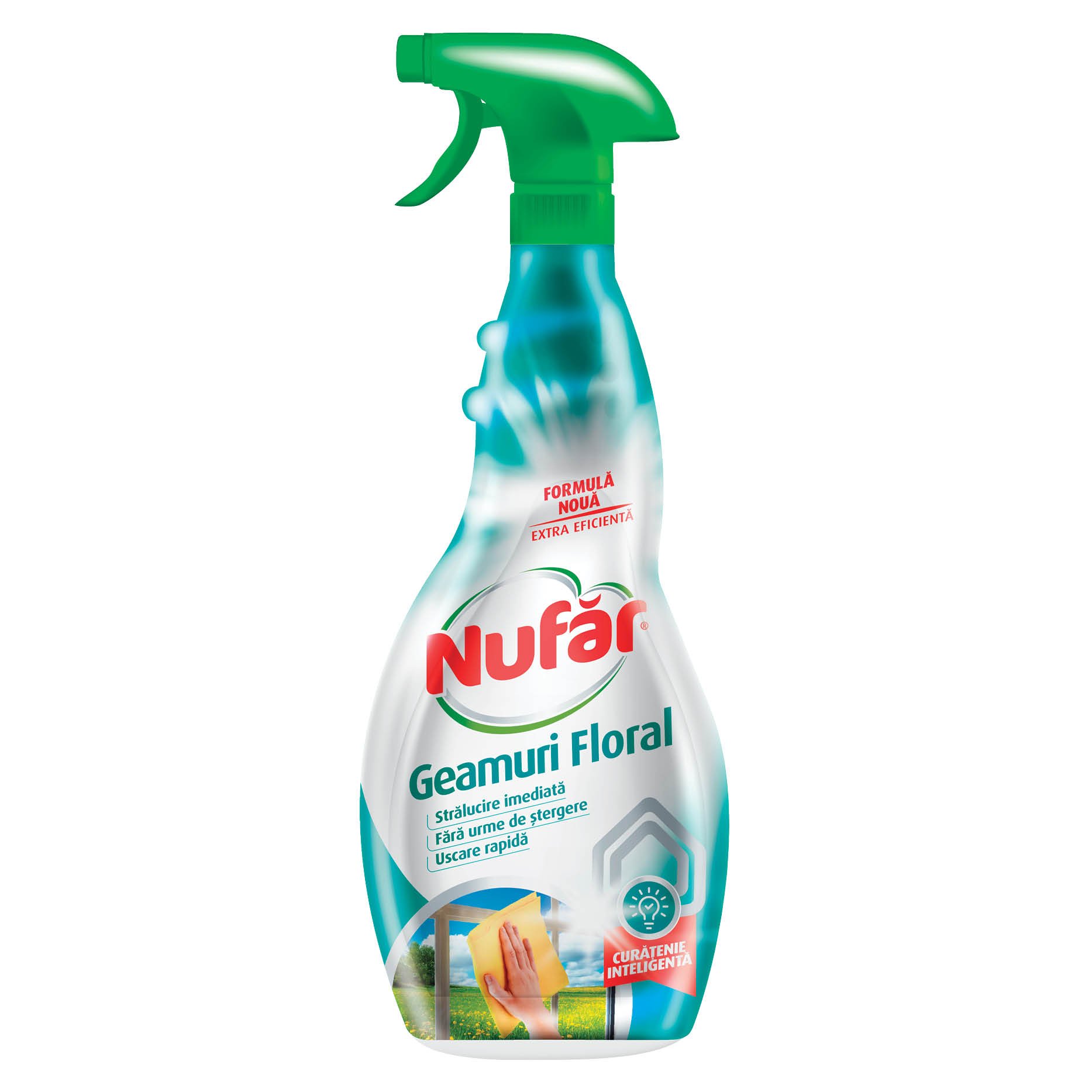 Nufar Solutie Geamuri 500ml Ocean