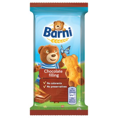 Imaginea BARNI PRAJITURA CU CREMA DE CIOCOLATA