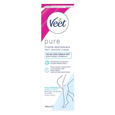 Imaginea VEET CREMA DEPILATOARE PIELE SENSIBILA