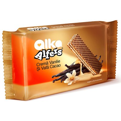 Imaginea ALFERS NAPOLITANE VANILIE  VAFA CACAO