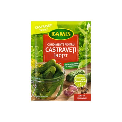 Imaginea KAMIS CONDIMENTE PT.CASTRAVETI IN OTET