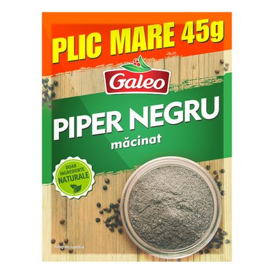 Imaginea GALEO PIPER NEGRU MACINAT