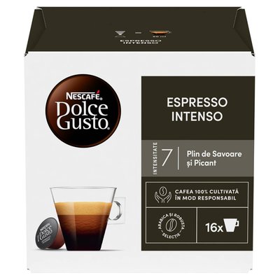 Imaginea NESCAFE DOLCE GUSTO 16X7G ESPRESSO INTENSO