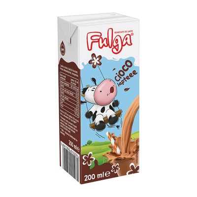 Imaginea FULGA LAPTE UHT CU CACAO Lapte UHT cu cacao 1,5%