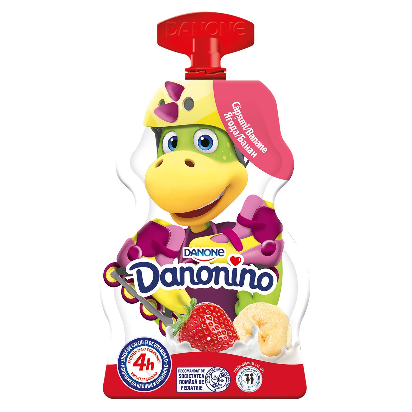 Danonino Pouch Capsuni Banane