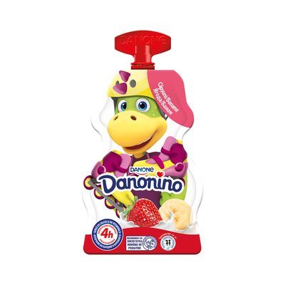 Imaginea DANONINO POUCH CAPSUNI BANANE