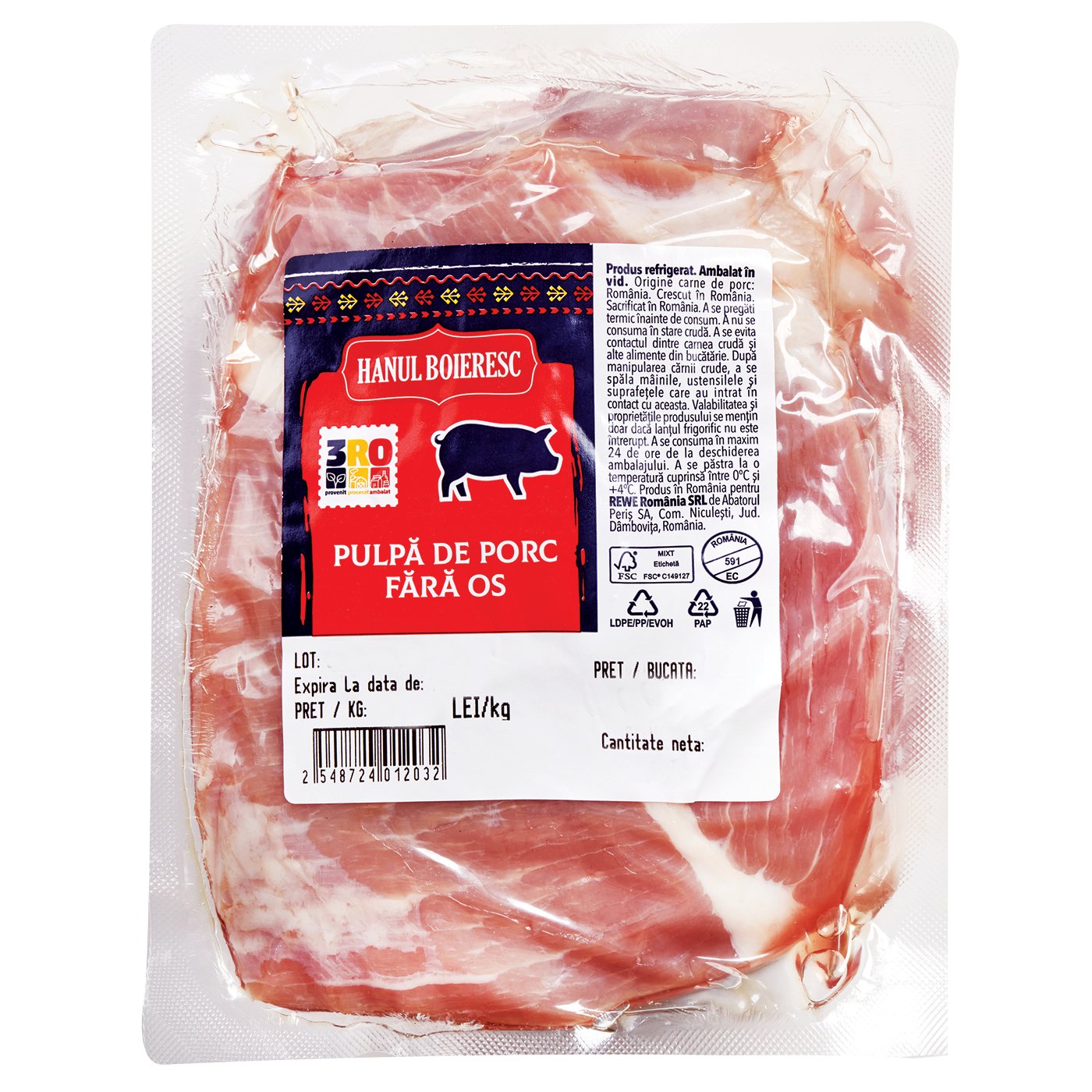Hb Pulpa De Porc Fara Os Kg