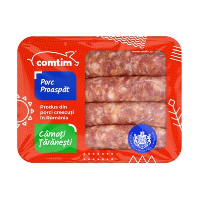 Imaginea COMTIM CARNATI DE PORC TARANESTI 500G