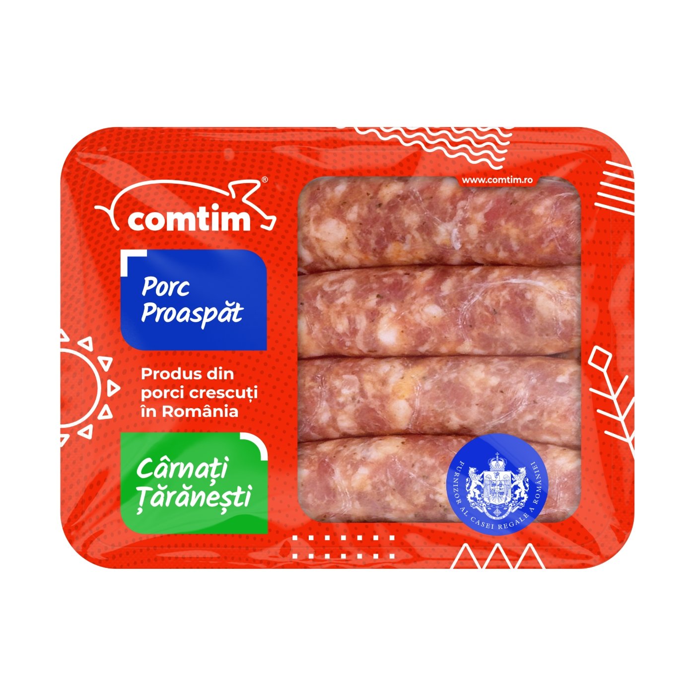 Comtim Carnati De Porc Taranesti 500g