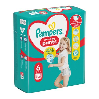 Imaginea PAMPERS ACTIVE SCUTEC CHILOTEL NR6 13-19KG
