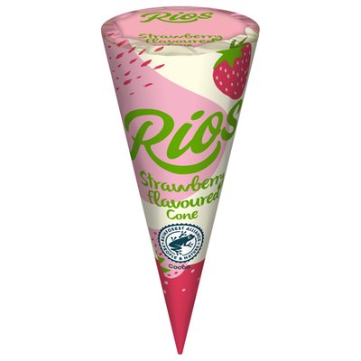 Imaginea RIOS INGHETATA CORNET AROMA DE CAPSUNI