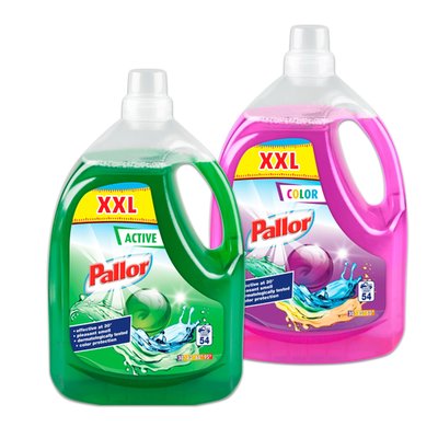 Imaginea PALLOR XXL DETERGENT LICHID DIVERSE SORTIMENTE 54 SP