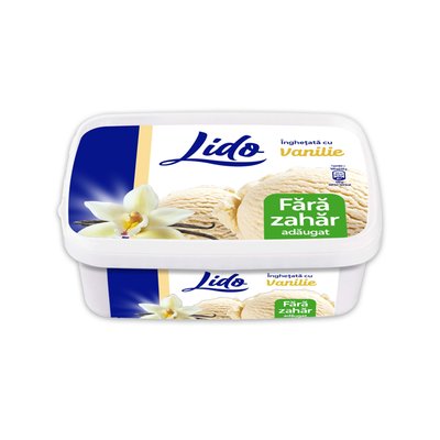 Imaginea LIDO INGHETATA VANILIE FARA ZAHAR