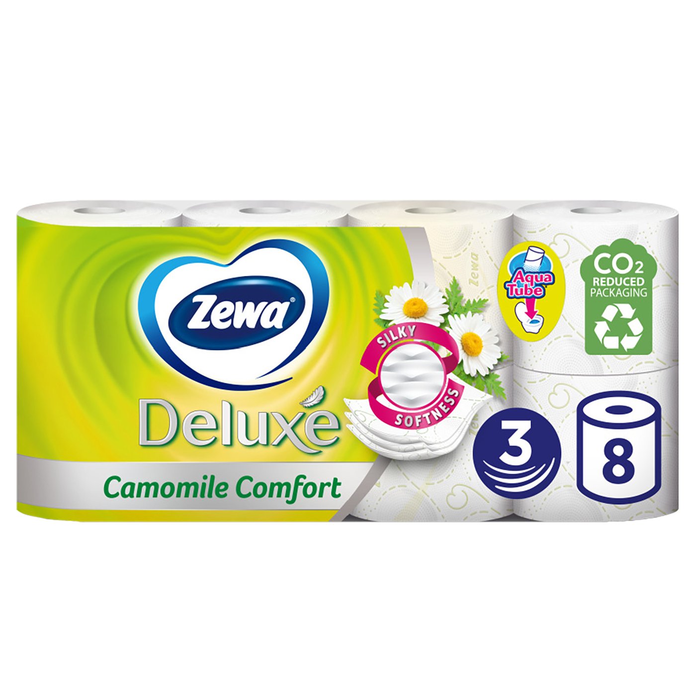 Zewa Deluxe Hartie Igienica Musetel 8 Role 3straturi