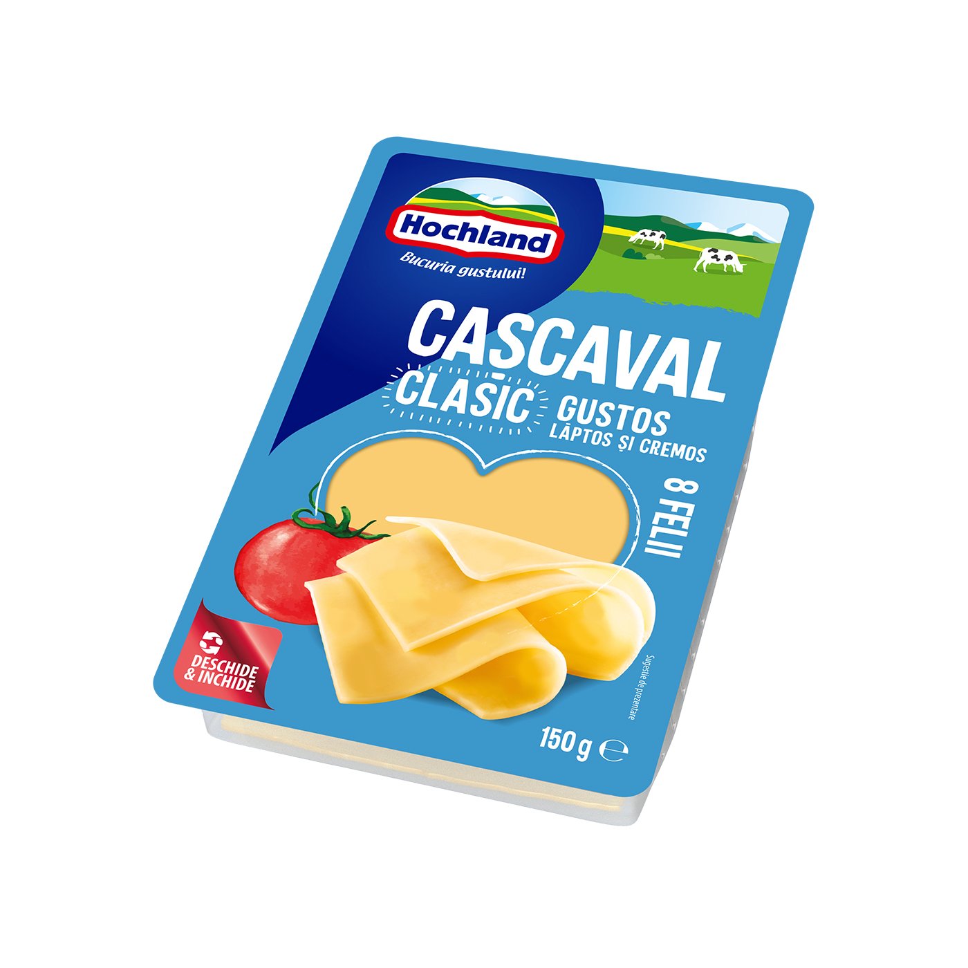 Hochland Cascaval Clasic Felii