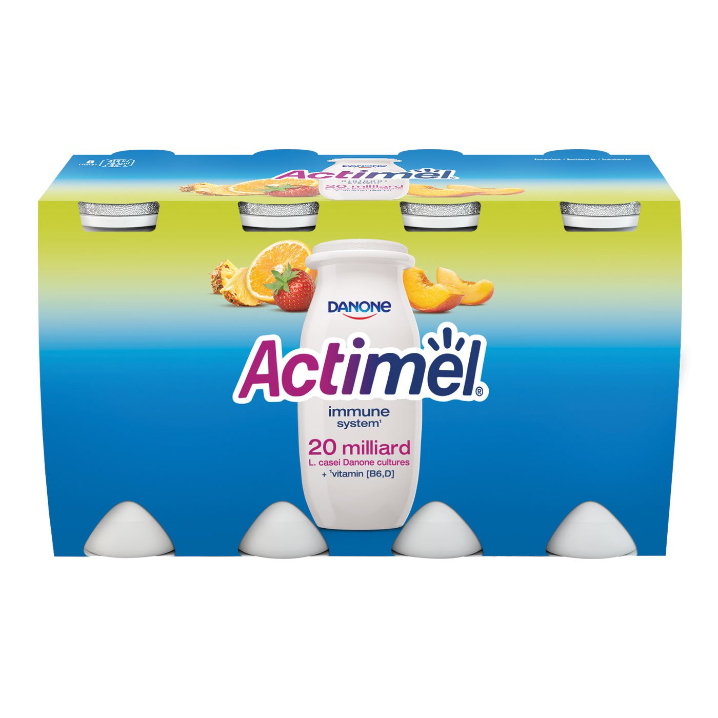 Actimel Iaurt De Baut Multifruct 8x100g