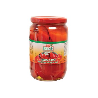 Imaginea DEFNE ARDEI KAPIA COPT DECOJIT IN OTET GREUTATE MASA NETA SCURSA 400GR