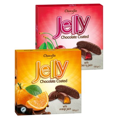 Imaginea CHOCO"LA JELEURI INVELITE IN CIOCO DIVERSE AROME