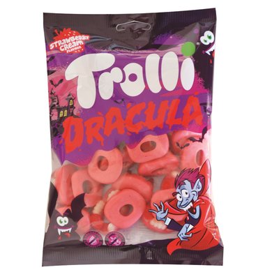 Imaginea TROLLI BOMBOANE GUMATE AROMA FRUCTE DRACULA