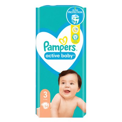 Imaginea PAMERS ACTIVE BABY SCUTECE NR.3 6-10KG 54B