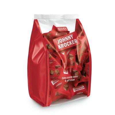 Imaginea JOHNNY KROCKER NAPOLITANE GLAZURAT UMPLUTURA CREMA CACAO