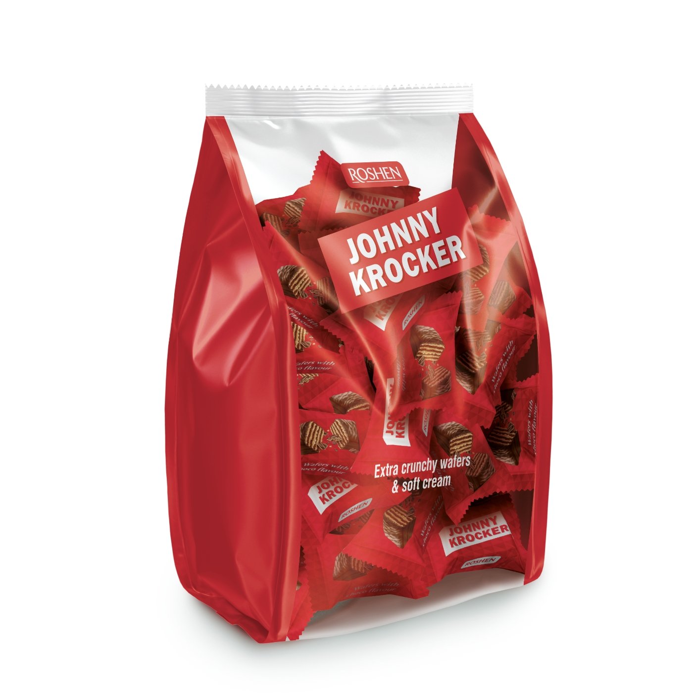 Johnny Krocker Napolitane Glazurat Umplutura Crema Cacao