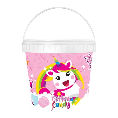 Imaginea LOLLIBONI VATA DE ZAHAR UNICORN ROZ GALETUSA