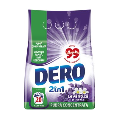 Imaginea DERO DET. AUTOMAT 2IN1 20SP DIVERSE SORTIMENTE