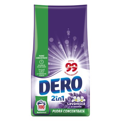 Imaginea DERO DET AUT PUDRA 2IN1 LAV.