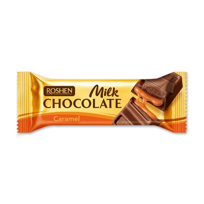 Imaginea ROSHEN BATON CU CIOCOLATA  CU LAPTE CU UMPLUTURA DE CARAMEL