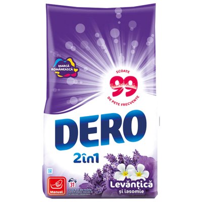Imaginea DERO DETERGENT MANUAL 2IN1 LAVANDA 28 SPALARI