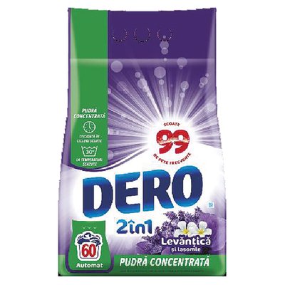 Imaginea DERO DETERGENT AUTOMAT 2IN1 LAVANDA 60 SPALARI