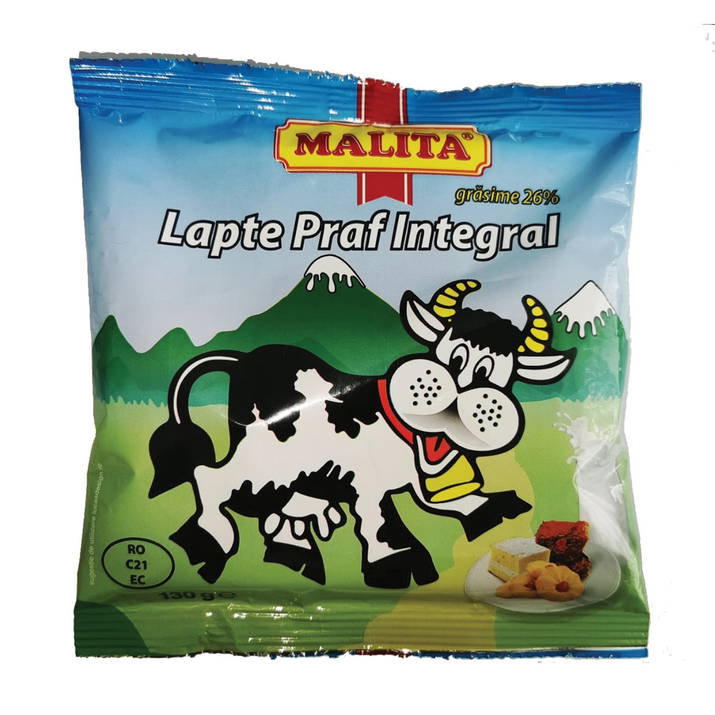 Malita Lapte Praf Integral Grasime 26%