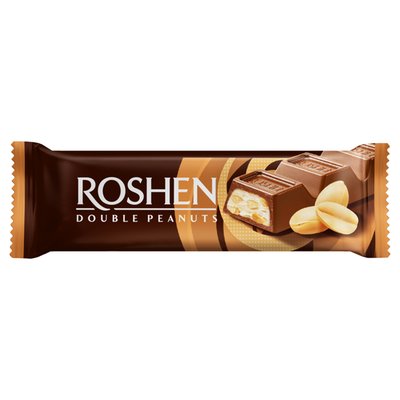 Imaginea ROSHEN BATON CIOCOLATA CU BUC ARAH. SI UMPLUTURA CREMA ARAHIDE