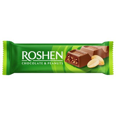 Imaginea ROSHEN BATON CIOCOLATA CU UMPLUTURA CREMA ARAHIDE
