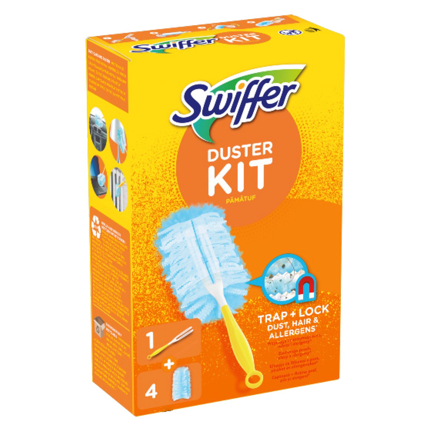Swiffer Duster Kit Maner Cu 4 Rezerve