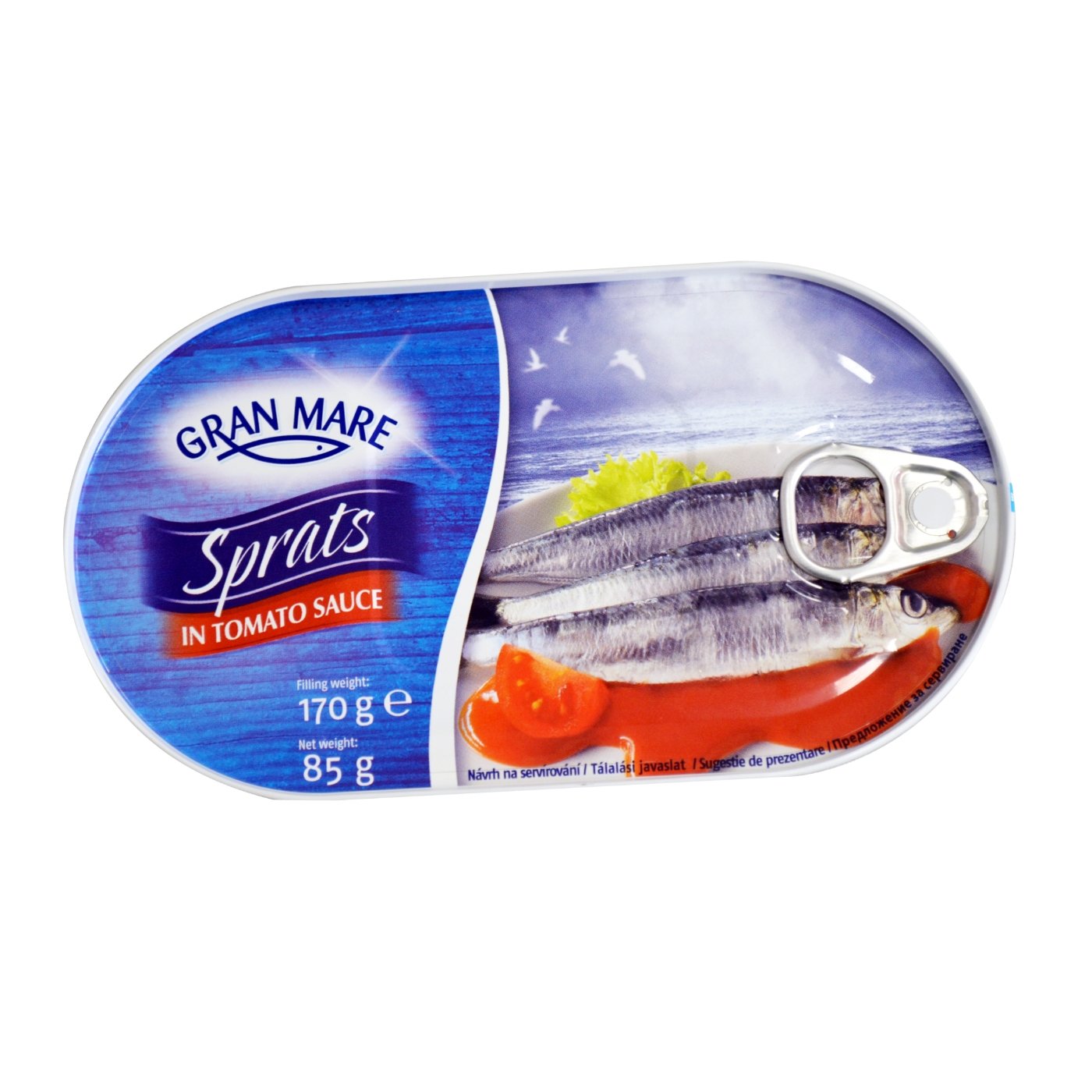 Gran Mare Sprot Sos Tomat Greutate Masa Neta Scursa 80gr