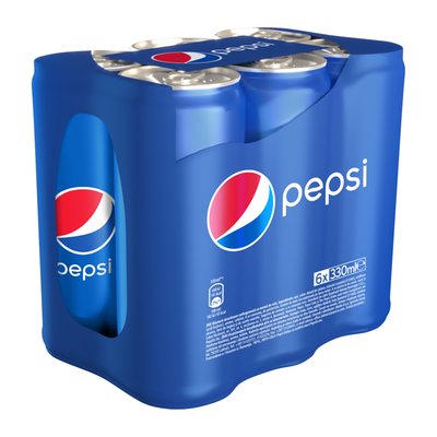 Imaginea PEPSI REGULAR 6X330ML BAUTURA CARBO SE POATE ACHIZITIONA SI LA BUC.+ GARANTIE SGR 0.5LEIX6BUC